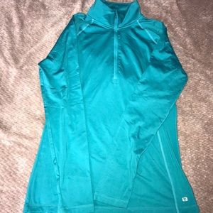 Turquoise work out sweater
